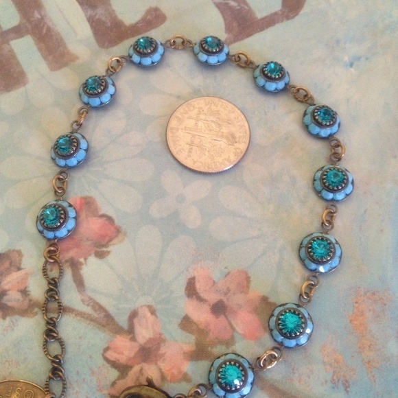 Pretty turquoise blue stones bracelet - Picture 3 of 3